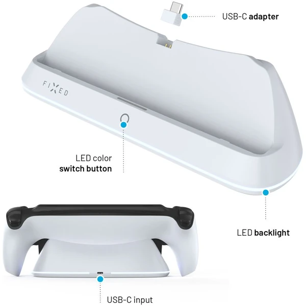 FIXED nabíjecí stanice pro Playstation Portal bílá - Nabíječky - Obrázek dfae55eb971849ae9cc00ef407dea3ee