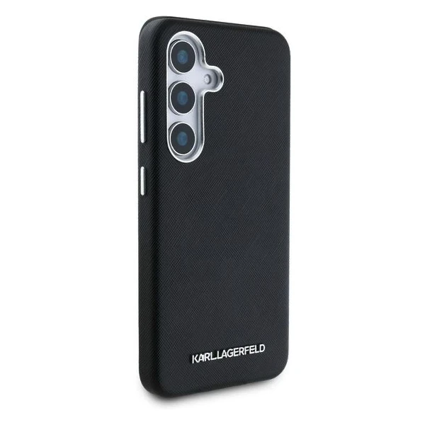 Karl Lagerfeld PU Saffiano Metal Logo and Frame kryt Samsung Galaxy S25 černý - Pouzdra - Obrázek dfb443c3f58147fcbe5c9bedb45060f5