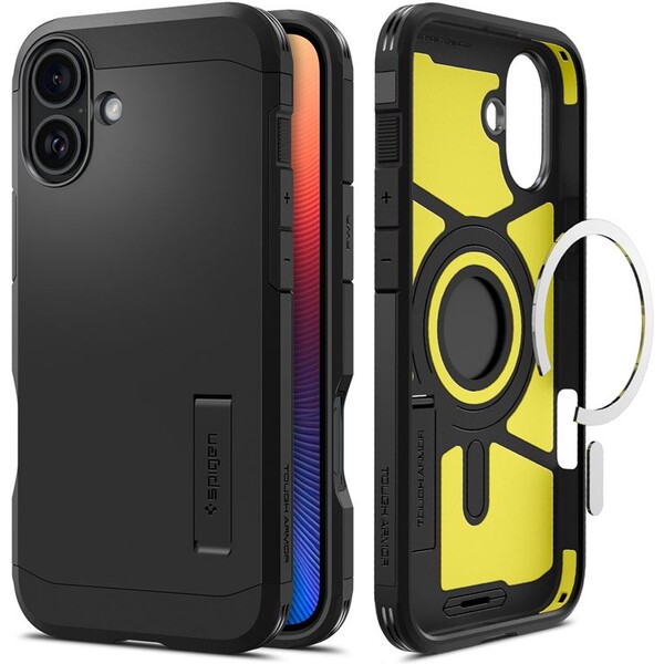 Spigen Tough Armor MagSafe kryt iPhone 16 Plus black