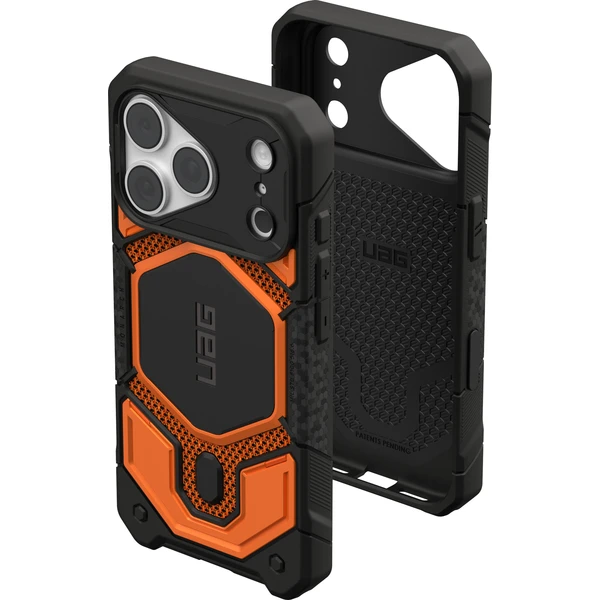 UAG Monarch Pro MagSafe Kevlar kryt iPhone 18 Pro/17 Pro oranžový - Pouzdra - Obrázek dfd34388b1e746ada96cf7e3abbccac0