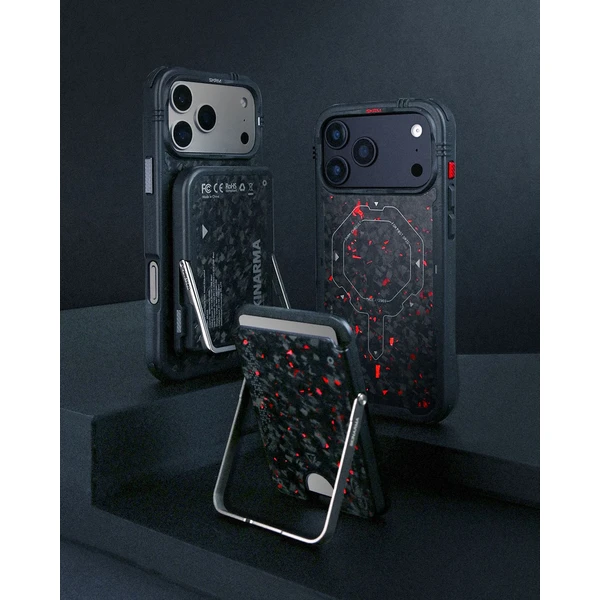 SKINARMA Vektor Mag-Charge MagSafe kryt iPhone 17 Pro Onyx - Pouzdra - Obrázek dfd56c580bd8406598bb0d80055b289c