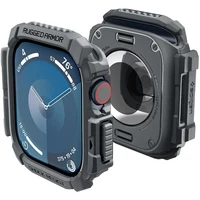 Spigen Rugged Armor kryt pro Apple Watch 10/11 (46mm) tmavě šedý - Pouzdra