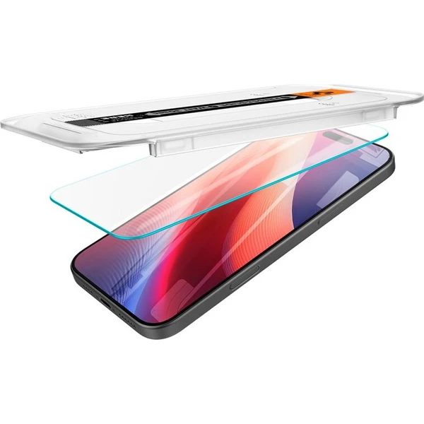 Spigen Glass tR EZ Fit tvrzené sklo iPhone 17 Pro Max/16 Pro Max čiré (2 ks) - Ochranné folie a skla - Obrázek dfff1a42c13645c39882df53f35e258e