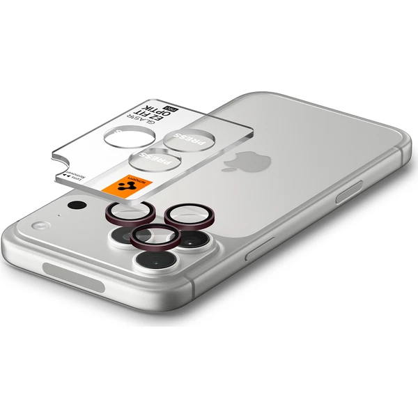 Spigen Glass tR EZ Fit Optik Pro 2 Pack sada skel iPhone 18 Pro Max/18 Pro tmavě vínová - Ochranné folie a skla - Obrázek e010298169274020bde804e06c523be2