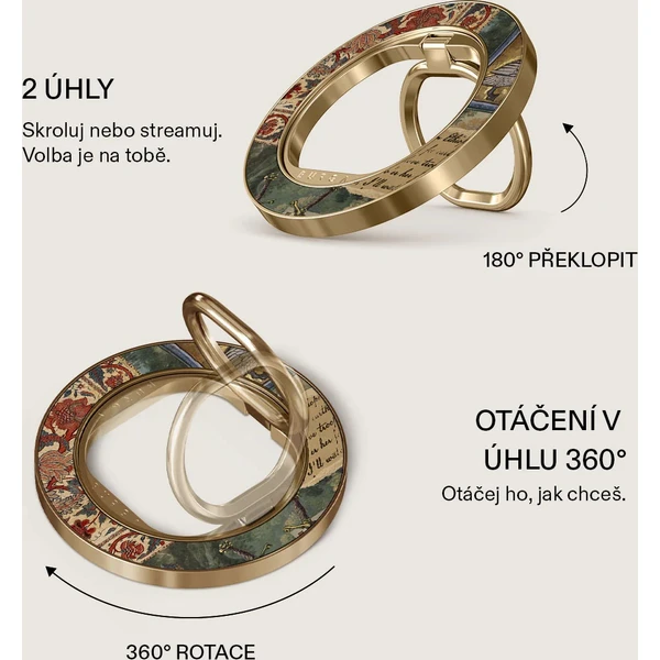 Burga Magnetic Ring držák Oath zlatý - Držáky - Obrázek e017a49b89874c2b8964886aa8e395fe