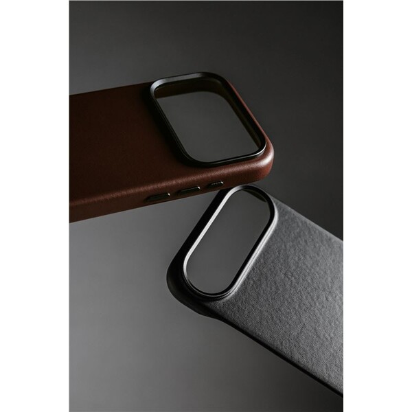 Nomad Traditional Leather Case (Horween) MagSafe kožený kryt iPhone Air Black - Pouzdra - Obrázek e024c69d6ad140c6ae4dbdab2fe2ecc2