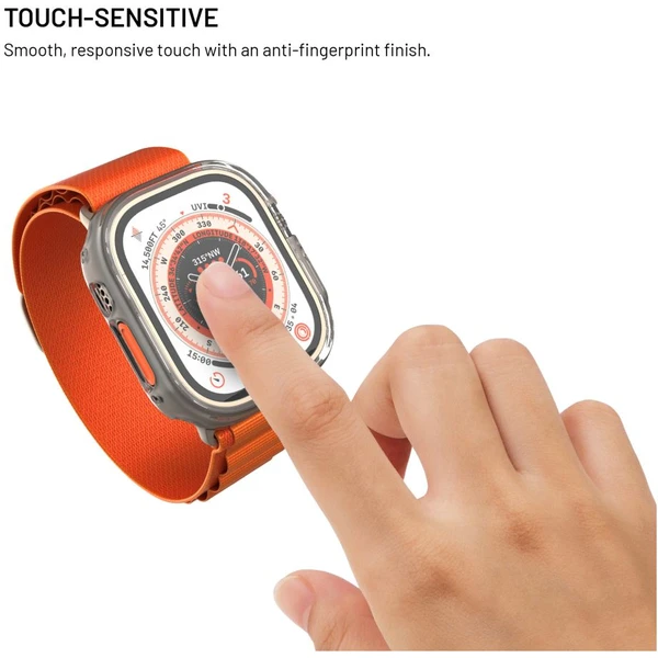 FIXED Pure Watch pouzdro s temperovaným sklem Apple Watch Ultra 49mm čiré - Pouzdra - Obrázek e039352f002f40268a21d57c7eae8e9e