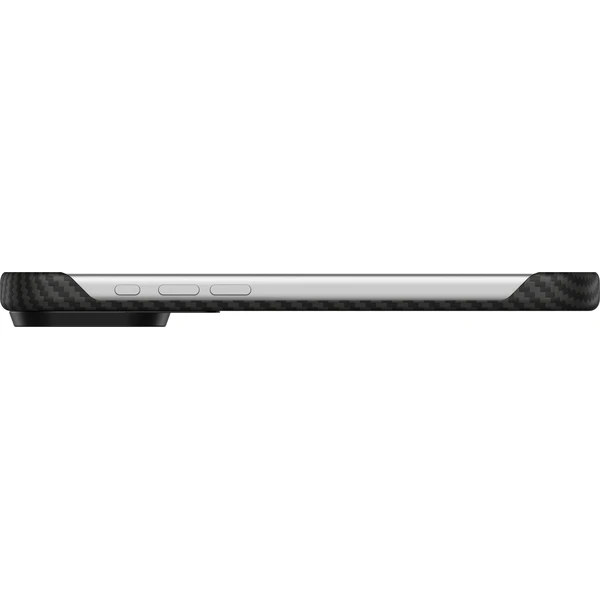 Aulumu A17 Aramid Fiber MagSafe kryt iPhone 17 Pro Max Black - Pouzdra - Obrázek e03fb408425b4fe1ad395581dd53f025