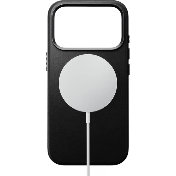 Nomad Traditional Leather MagSafe kožený kryt iPhone 18 Pro Black - Pouzdra - Obrázek e0495b328b6f49c89e6b046653b8d6cf