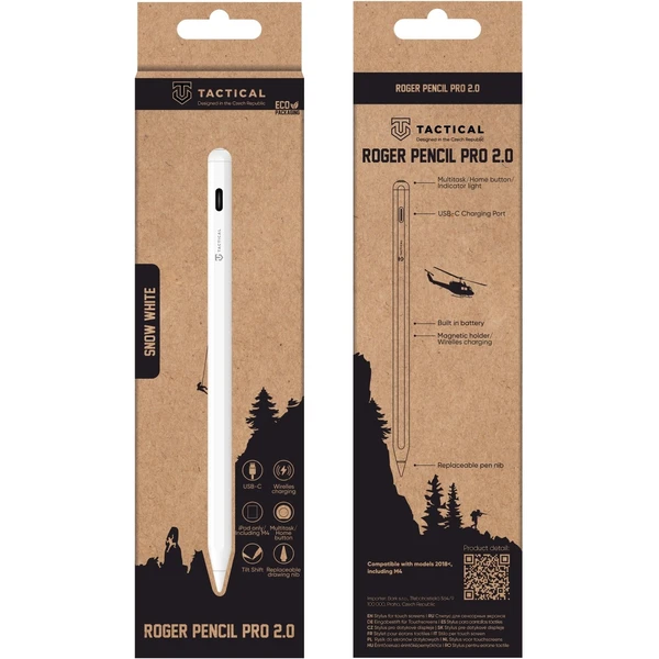 Tactical Roger Pencil Pro 2.0 stylus bílý - Stylusy - Obrázek e0559da5f040432caab7ae80c14e013c