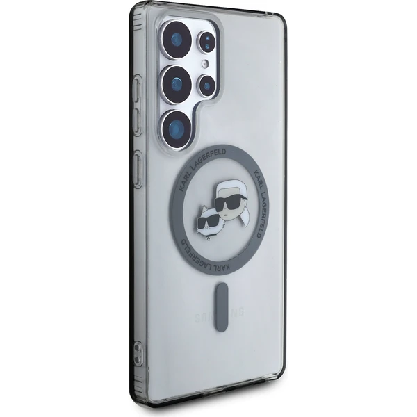 Karl Lagerfeld IML K&CH Heads MagSafe kryt Samsung Galaxy S25 Ultra černý - Pouzdra - Obrázek e05eae424f9c4bbebb61d7732c7a2ba0