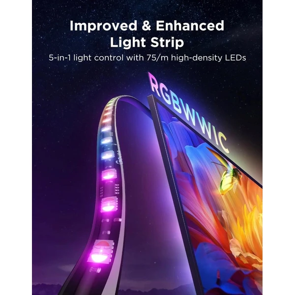 Govee TV Backlight 3 Pro 55-65" SMART LED podsvícení RGBIC - Chytrá osvětlení - Obrázek e07858c771d2440c99abbd74c92b85db