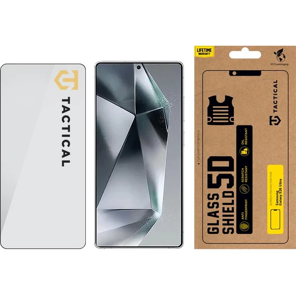Tactical Glass Shield 5D sklo pro Samsung Galaxy S26 Ultra černé - Ochranné folie a skla - Obrázek e0847a9bad0d4af6abfc7e9943ad00c2