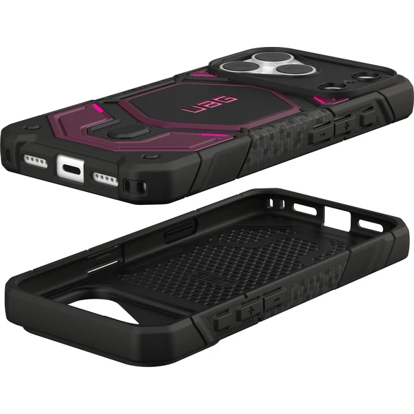 UAG Monarch Pro MagSafe kryt iPhone 18 Pro/17 Pro černý/fialový - Pouzdra - Obrázek e0937347cc224fd2ab7c2ff9413901d3