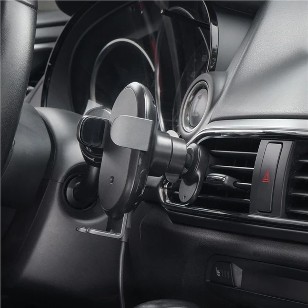 iOttie AutoSense 2 Wireless Air Vent Mount držák do auta s nabíjením černý - Držáky - Obrázek e096e875a6ca4900bf73daaa400dda41