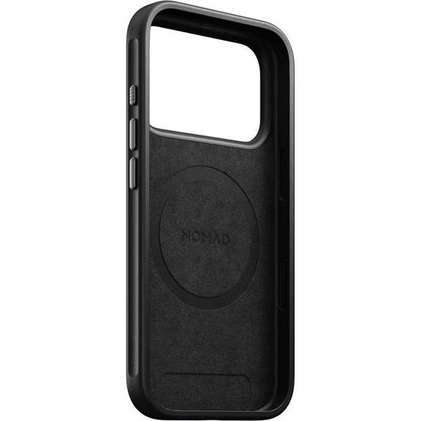 Nomad Modern Leather Case MagSafe kožený kryt iPhone 17 Pro Black - Pouzdra - Obrázek e09a2c3d4d474eb1a4cf98a9d2f524db