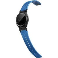 UNIQ Fluo Magnetický řemínek pro Garmin (Quick Release/QuickFit 22 mm) Ocean Blue - Řemínky
