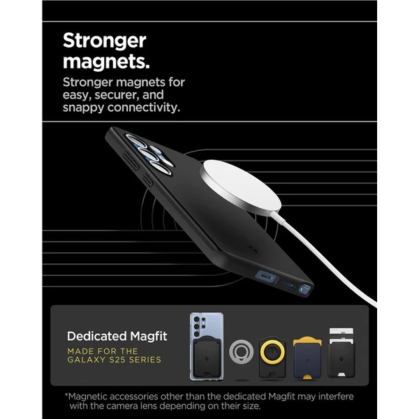 Spigen Thin Fit MagSafe kryt Samsung Galaxy S25 Ultra černý - Pouzdra - Obrázek e09ea6ecd564407eac7148a5a13fe518