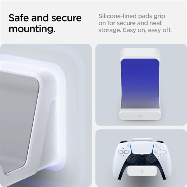 Spigen Mount Wall Stands držáky na herní ovladače Playstation/XBOX/Nintendo Switch Pro (2 ks) - Držáky - Obrázek e0e3951aef604ceea9328ae29e5e52e2
