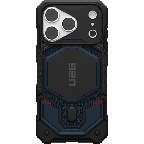 UAG Monarch Pro MagSafe Kevlar kryt iPhone 18 Pro/17 Pro modrý - Pouzdra - Obrázek e14110117d2347d2be14c6720adfabd7