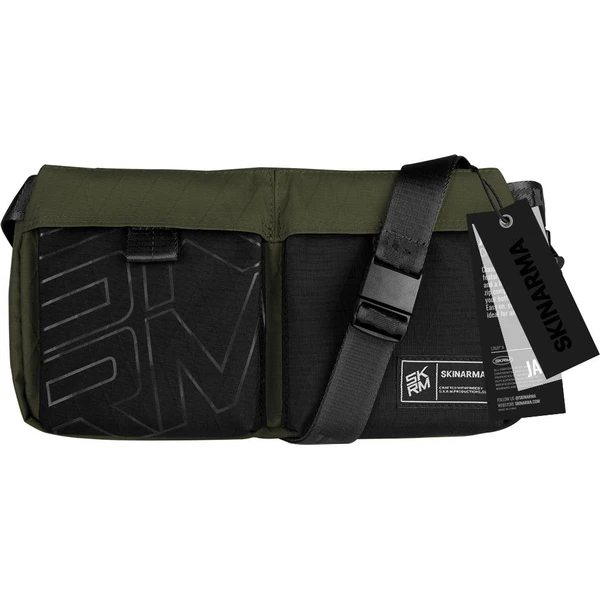 SKINARMA Jager Crossbody taška Olive - Popruhy a crossbody - Obrázek e188cda7bed24f4398ff974d3837087e