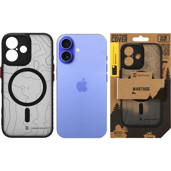 Tactical MagForce Warthog MagSafe kryt Apple iPhone 16 Asphalt - Pouzdra - Obrázek e18bcbee53234b0d97fdbd9581ce0ea4