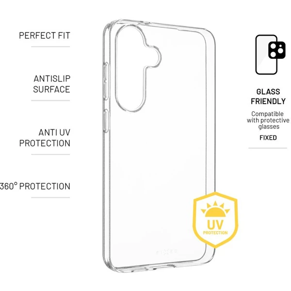 FIXED Story AntiUV TPU kryt Samsung Galaxy S25+ čirý - Pouzdra - Obrázek e1ce006c355f41e6a9a2ec4afba8ade8
