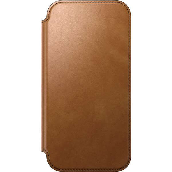 Nomad Modern Leather Folio MagSafe kožené pouzdro iPhone 18 Pro Max English Tan - Pouzdra - Obrázek e1ce4d76c3c34abda264ce9f9cc42481