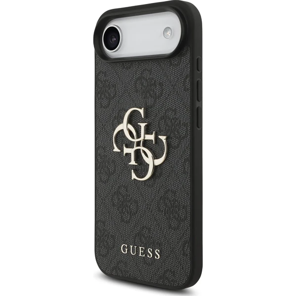 Guess PU 4G Metal Logo Strap kryt iPhone Air černý - Pouzdra - Obrázek e1e41130555a4cd380b9dac710be6de0