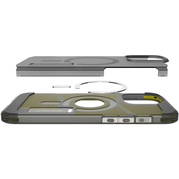 Spigen Tough Armor MagSafe kryt iPhone 16 Pro Max frost black - Pouzdra - Obrázek e1f21f6234f84db5b6fdd6f887b061e7