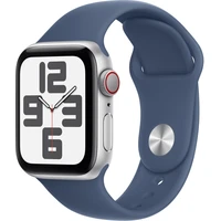 Apple Watch 42/41/40/38mm denimový sportovní řemínek S/M - Řemínky