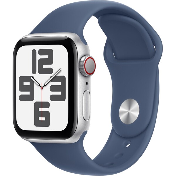 Apple Watch 42mm denimový sportovní řemínek - S/M MXLE3ZM/A