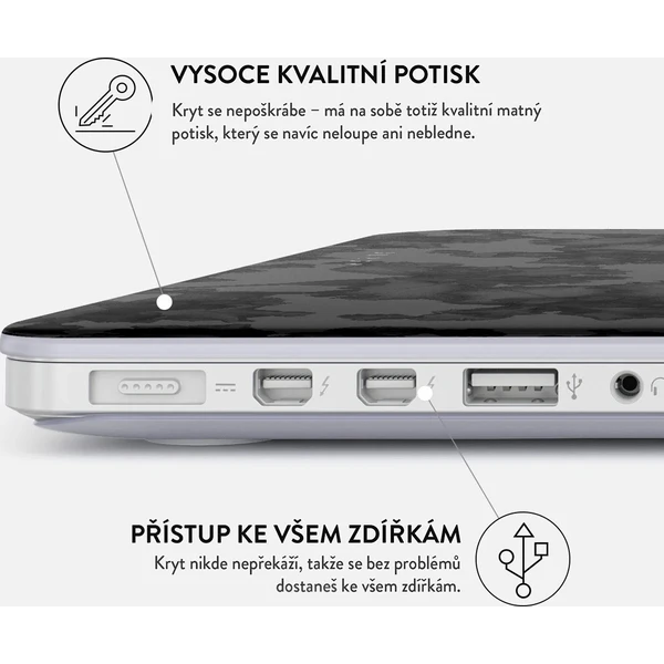 Burga pouzdro pro MacBook Air 13,3" (2018–2020) Nocturnal - Pouzdra - Obrázek e227b046e6a84c718b65c568b3a4461b