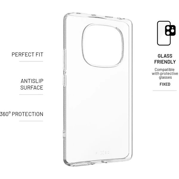 FIXED Story TPU kryt Xiaomi Redmi Note 14 Pro 4G čirý - Pouzdra - Obrázek e22ed1246d934f209cf18d6ca42d53ea