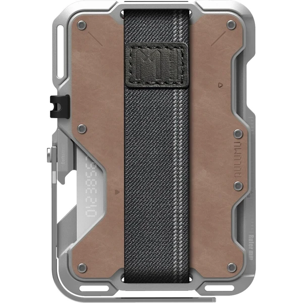 Aulumu G03 Multi-Tool Magnetic Metal Wallet MagSafe peněženka Genuine Leather Cover - Peněženky - Obrázek e238169c0727489fa58d306adf73ba54