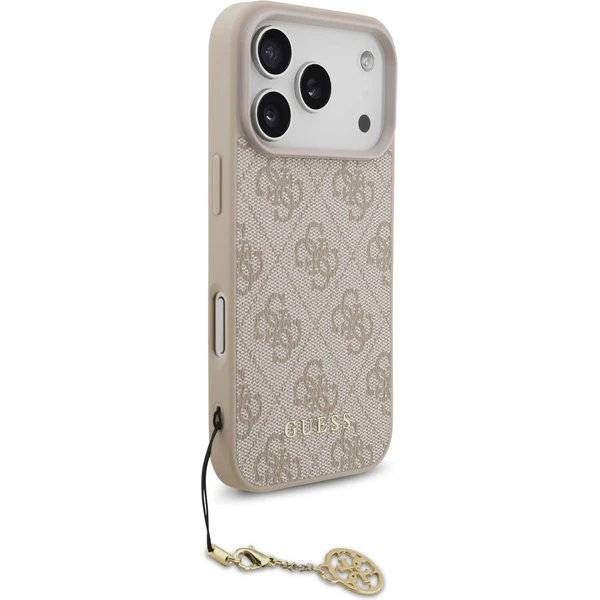 Guess 4G Charm kryt iPhone 17 Pro růžový - Pouzdra - Obrázek e24d96cda39f45009b4bb95b19ce643e