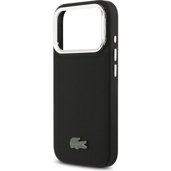 Lacoste Iconic Petit Pique Camera Stand MagSafe kryt iPhone 17 Pro černý - Pouzdra - Obrázek e2625d75d7404371ac50da55481b5e8e