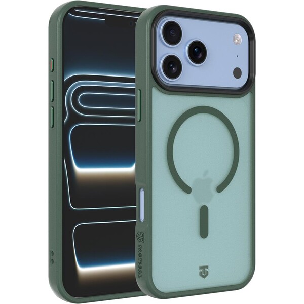 Tactical MagForce Hypersand MagSafe kryt Apple iPhone 17 Pro Max/18 Pro Max Forest Green