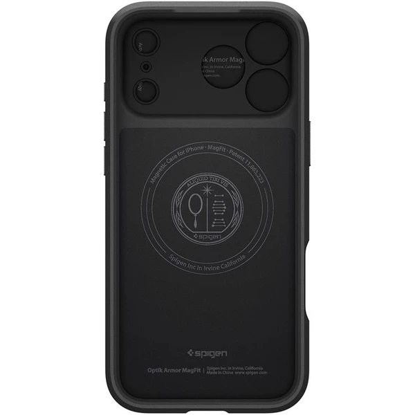 Spigen Optik Armor MagSafe kryt iPhone 17 Pro Max black - Pouzdra - Obrázek e27bb956ba1746d39cec072f5b133325