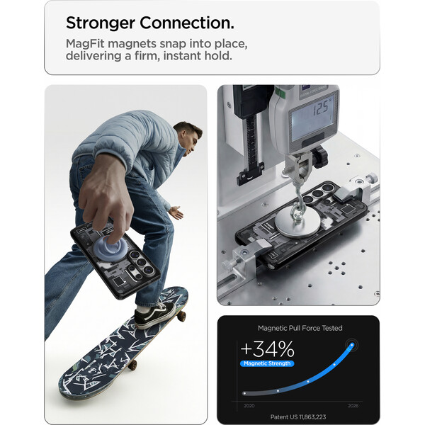 Spigen Ultra Hybrid MagSafe kryt Samsung Galaxy S26 Ultra zero one black - Pouzdra - Obrázek e288beee0cc248849e3c503d35e723b7