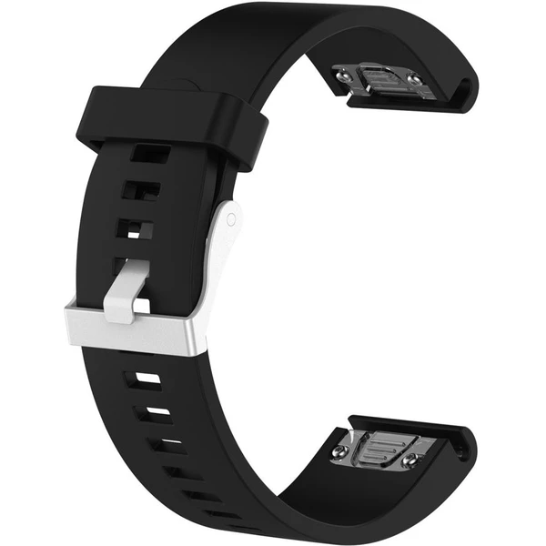 FIXED Silicone Strap řemínek pro Garmin QuickFit (20mm) černý - Řemínky - Obrázek e28aebddd8b8414da5cd2c558c372ddc