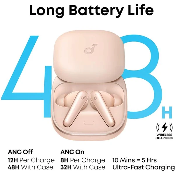 Anker Soundcore Liberty 5 bluetooth sluchátka růžová - Sluchátka - Obrázek e29092af5bdf4e03b98f33b062b0036b