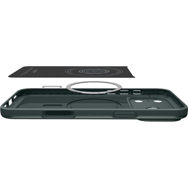 Spigen Thin Fit MagSafe kryt iPhone 17 Pro abyss green - Pouzdra - Obrázek e2a773c874544523b968474f4e418573
