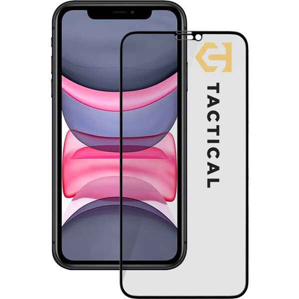 Tactical Glass Shield Privacy Stealth 5D sklo Apple iPhone 11/XR černé