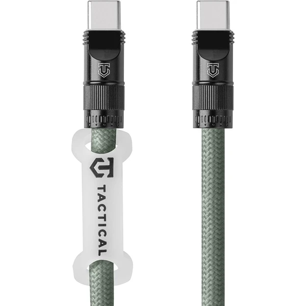 Tactical Wire Snake popruh s nabíjecím kabelem USB-C 1,2m Green - Popruhy a crossbody - Obrázek e31c62b4f00a4f0fa31c70ba31394091