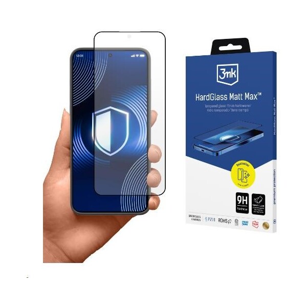 3mk HardGlass Matt Max tvrzené sklo iPhone 15 Pro Max