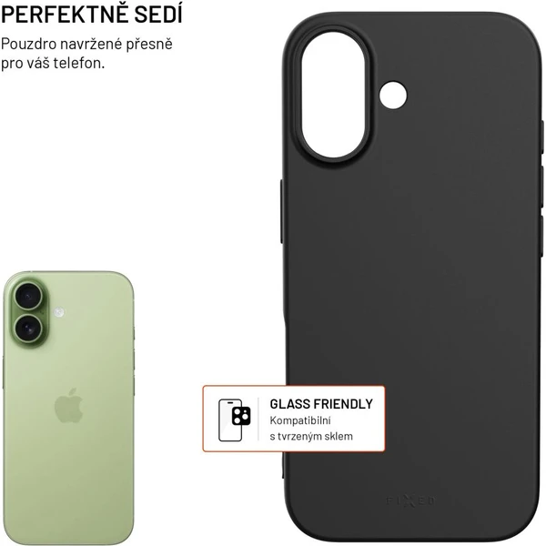 FIXED ReStory TPU recyklovaný kryt Apple iPhone 17 černý - Pouzdra - Obrázek e394ccef7b974ac58edb5cc696398853