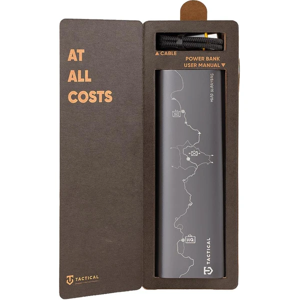 Tactical Squad Head Quarters powerbanka (1xUSB-A, 2xUSB-C) 65W 27000mAh šedá - Powerbanky - Obrázek e39770a018a44160b534c5791da746e2