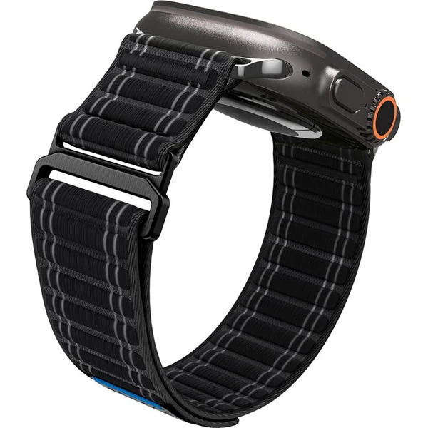 Spigen Fabric Band řemínek (hook-and-loop) Apple Watch 49/46/45/44mm černý - Řemínky - Obrázek e397af09014446019d9078c3bf432a8d