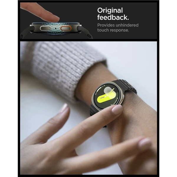 Spigen Glass tR EZ Fit 2 Pack sklo Galaxy Watch8 (40mm) čiré (2 ks) - Ochranné folie a skla - Obrázek e3a41833002c40948e75f5fc2763a407